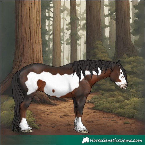 Horse Color:Liver Chestnut Frame 