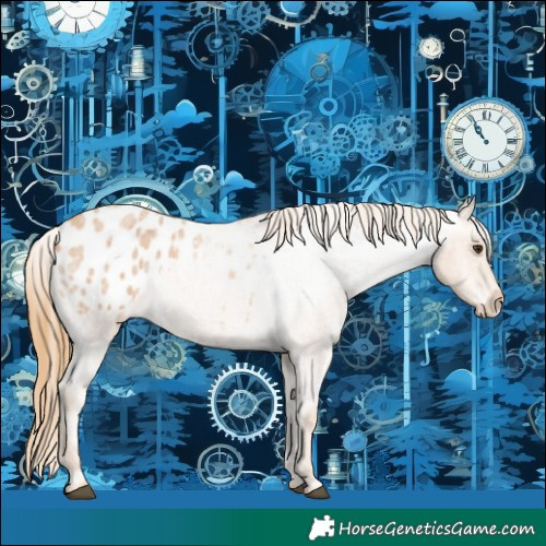Horse Color:Red Roan Appaloosa