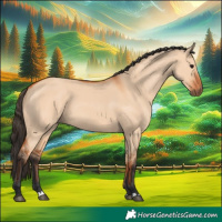Horse Color:Bay Dun