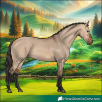 Horse Color:Bay Dun