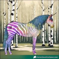 Horse Color:Nacre Watercolor Bay 