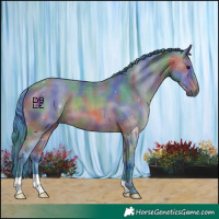 Horse Color:Nacre Watercolor Bay