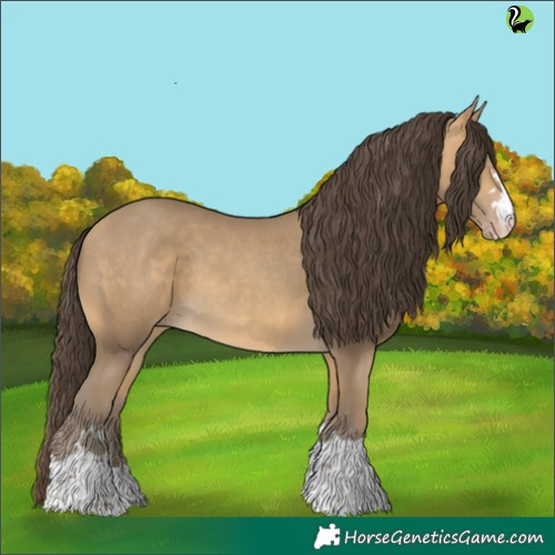 Horse Color:Sable Cream Champagne 