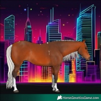 Horse Color:Silver Brown Tobiano Rabicano