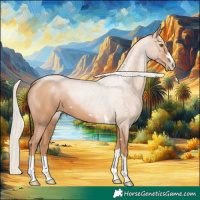 Horse Color:Silver Black Pearl 