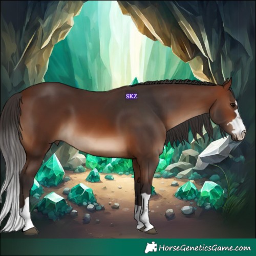 Horse Color:Brown 