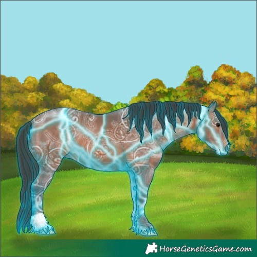 Horse Color:Thunderstruck Bay Ice 