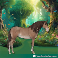 Horse Color:Classic Champagne Tobiano