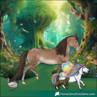 Horse Color:Classic Champagne Tobiano 