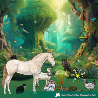 Horse Color:White Spotted Smoky Grullo Pearl Rabicano 