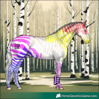 Horse Color:Silver Buckskin Pearl Dun Splash
