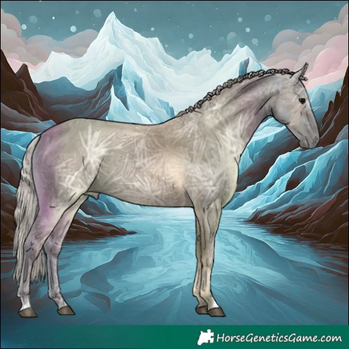 Horse Color:Silver Grullo Ice 