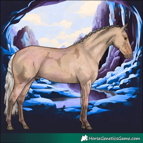 Horse Color:Silver Bay Ice Dun 