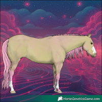 Horse Color:Watercolor Bay Dun 