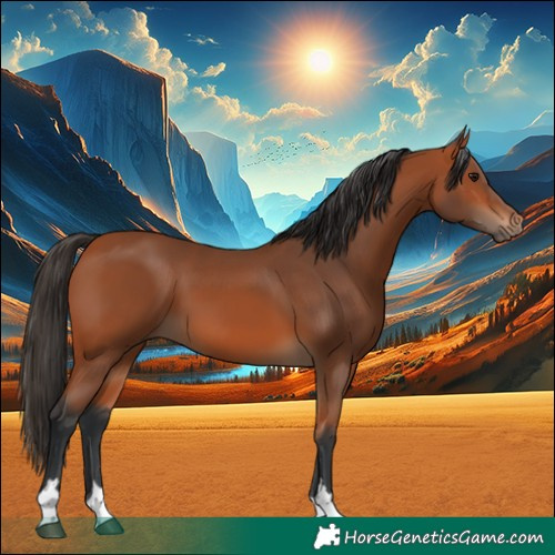 Horse Color:Bay 