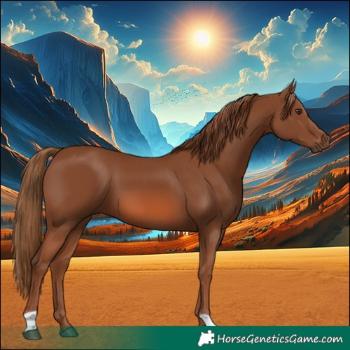 Horse Color:Chestnut 