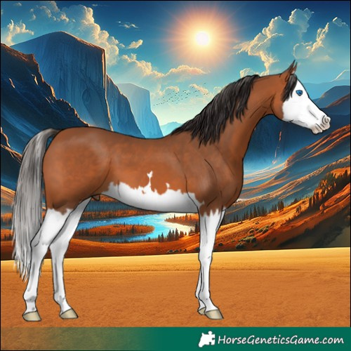 Horse Color:Bay Splash 