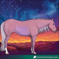 Horse Color:Watercolor Chestnut 