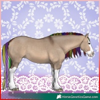 Horse Color:Painted Bay Dun Splash 