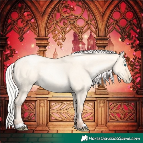 Horse Color:Silver Sable Cream Champagne Pearl Dun 