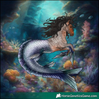 Horse Color:Bay Roan Rabicano  and Bay Roan Rabicano 