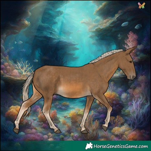 Horse Color:Chocolate Palomino and Chocolate Palomino