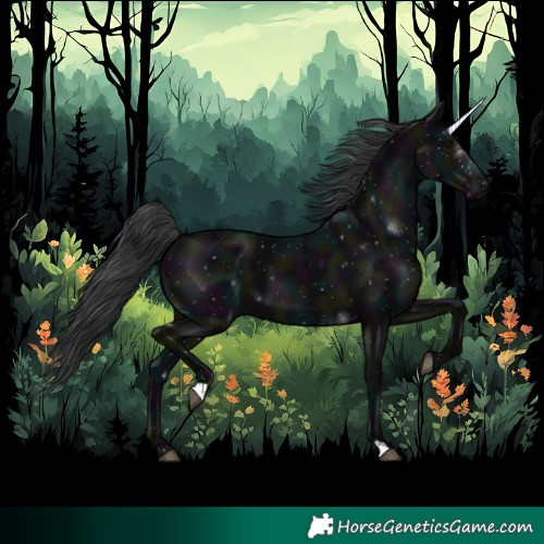 Horse Color:Midnight Black 