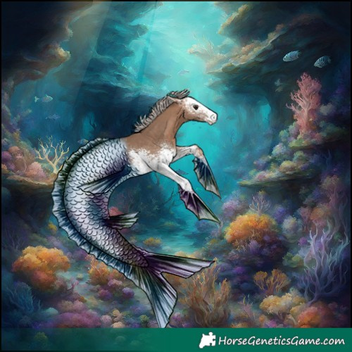 Horse Color:White Spotted Silver Brown Dun 