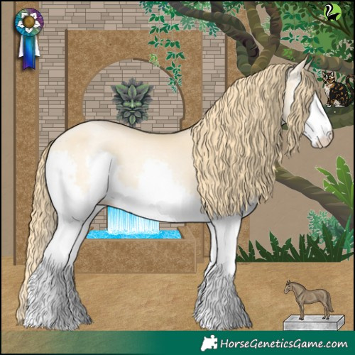 Horse Color:Buckskin Pearl Splash 