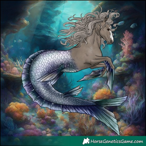 Horse Color:Silver Grullo 