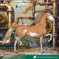 Horse Color:Chestnut Splash Frame and Chestnut Splash Frame