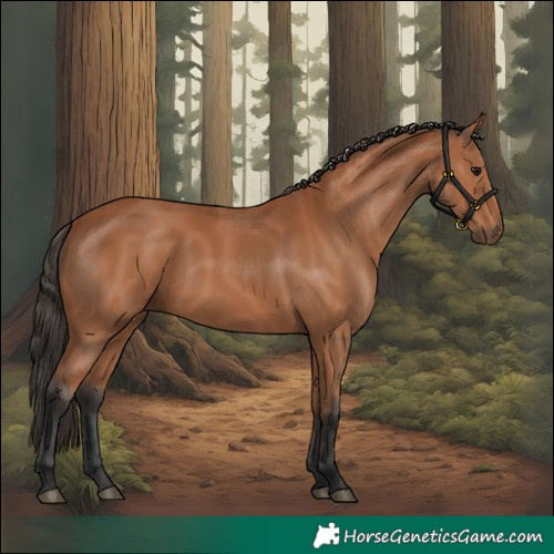 Horse Color:Bay 