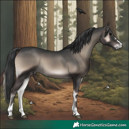 Horse Color:Blue Onyx