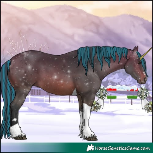 Horse Color:Painted Brown Tobiano