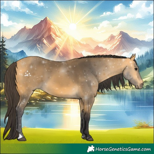 Horse Color:Buckskin 