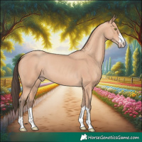 Horse Color:Amber Champagne 