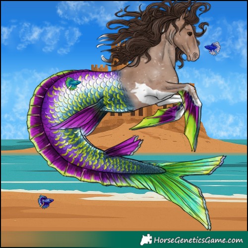 Horse Color:Classic Champagne Tobiano