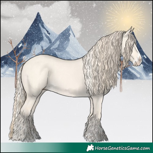 Horse Color:Cremello Dun Splash and Perlino Dun Splash