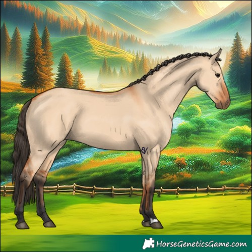 Horse Color:Bay Dun 