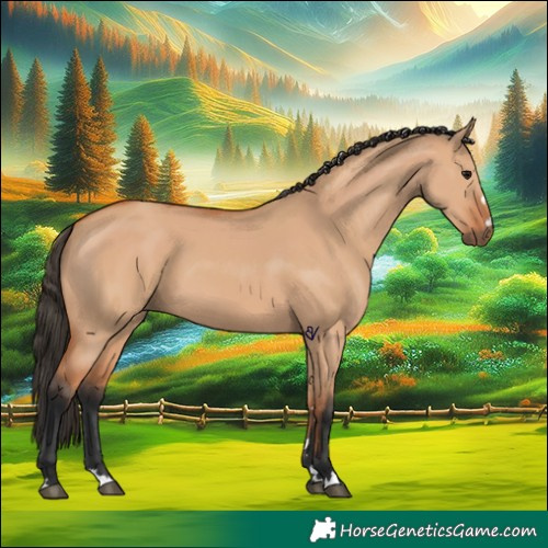 Horse Color:Bay Dun 