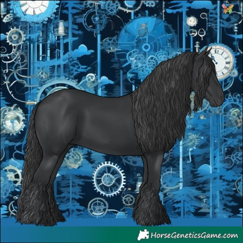 Horse Color:Black 