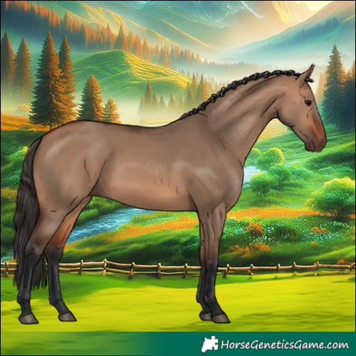 Horse Color:Bay Dun 