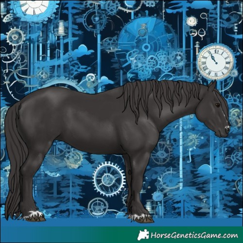 Horse Color:Smoky Black 