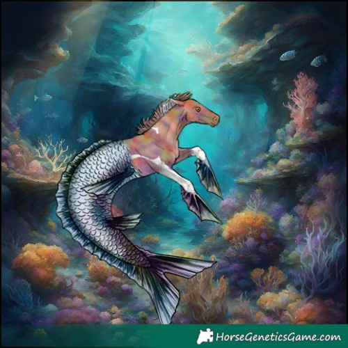 Horse Color:Nacre Red Dun Tobiano Rabicano 