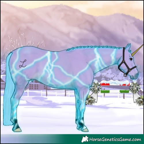 Horse Color:Void Thunderstruck Watercolor Buckskin 