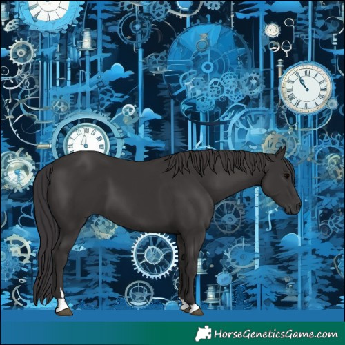 Horse Color:Smoky Black 