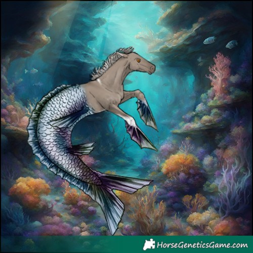 Horse Color:Silver Grullo Tobiano Rabicano 