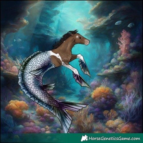 Horse Color:Gray Classic Champagne Tobiano 