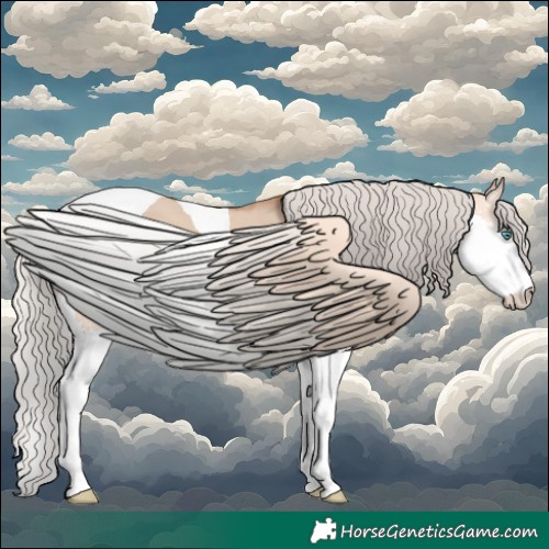 Horse Color:Silver Bay Dun Splash Tobiano 