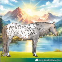 Horse Color:Buckskin Appaloosa 
